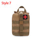 EDC Tasche Notfall-Werkzeugset Outdoor Erste-Hilfe-Set Camping Survival Kit