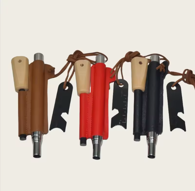 Feuerstarter mit Blasrohr im Set